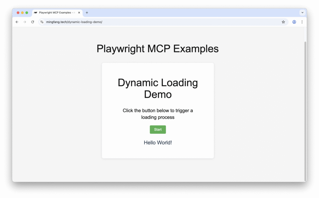 Playwright MCP Real World Usage